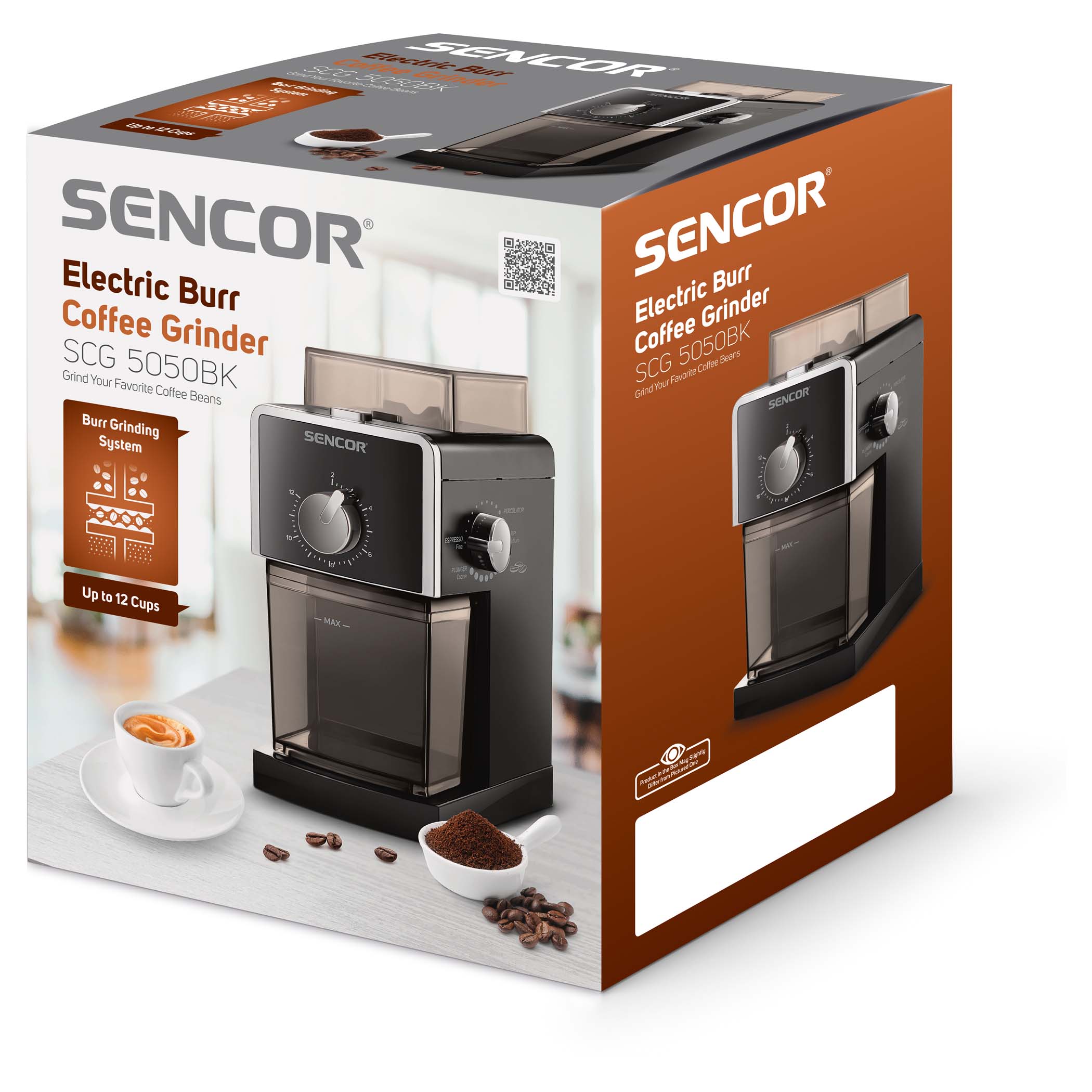 آسیاب قهوه سنکور Sencor مدل SCG 5050BK