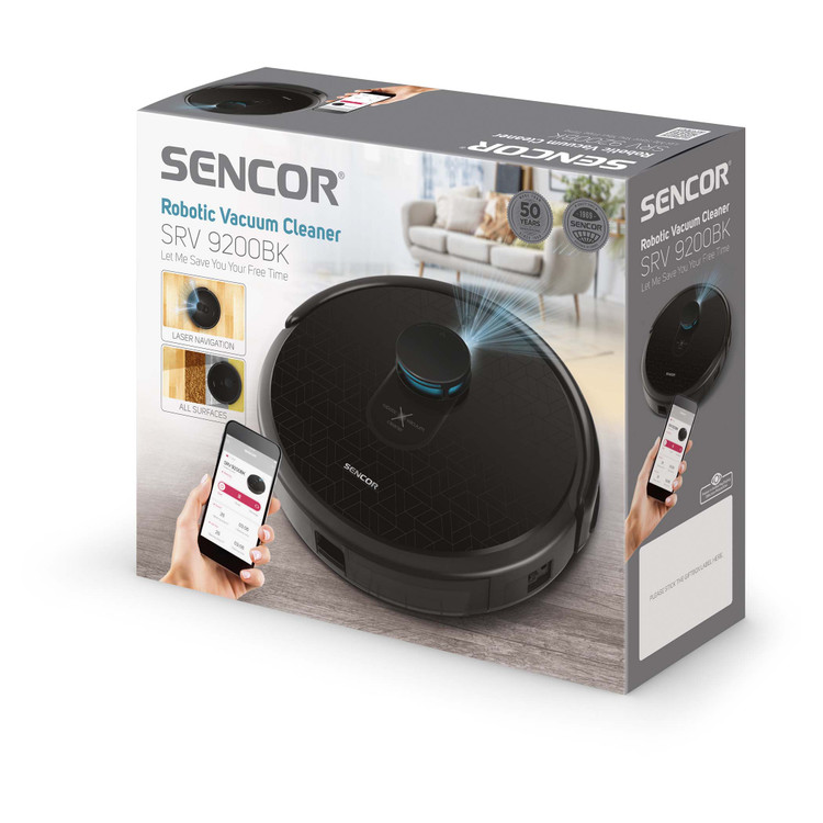 جارو رباتیک سنکور Sencor مدل SRV9200 BK