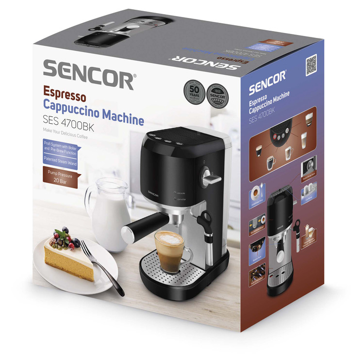 اسپرسوساز سنکور مدل SENCOR SES 4700BK