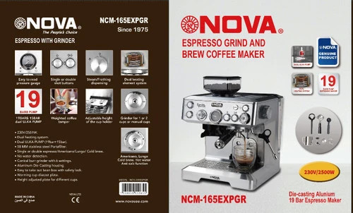 اسپرسوساز نوا مدل NCM-165EXPGR