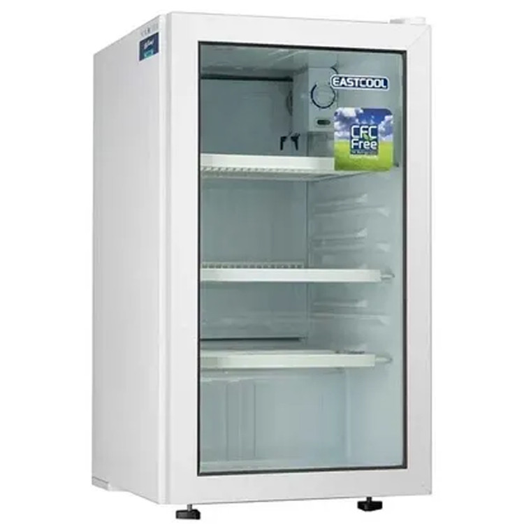 یخچال 5 فوت ایستکول Eastcool مدل مینی بار شوکیس 19580 رنگ مشکی