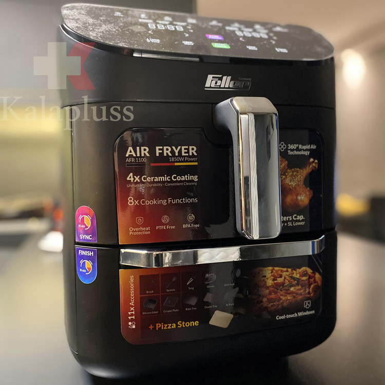 سرخ کن بدون روغن دو طبقه فلر 11 لیتری مدل FELLER-AFR1100