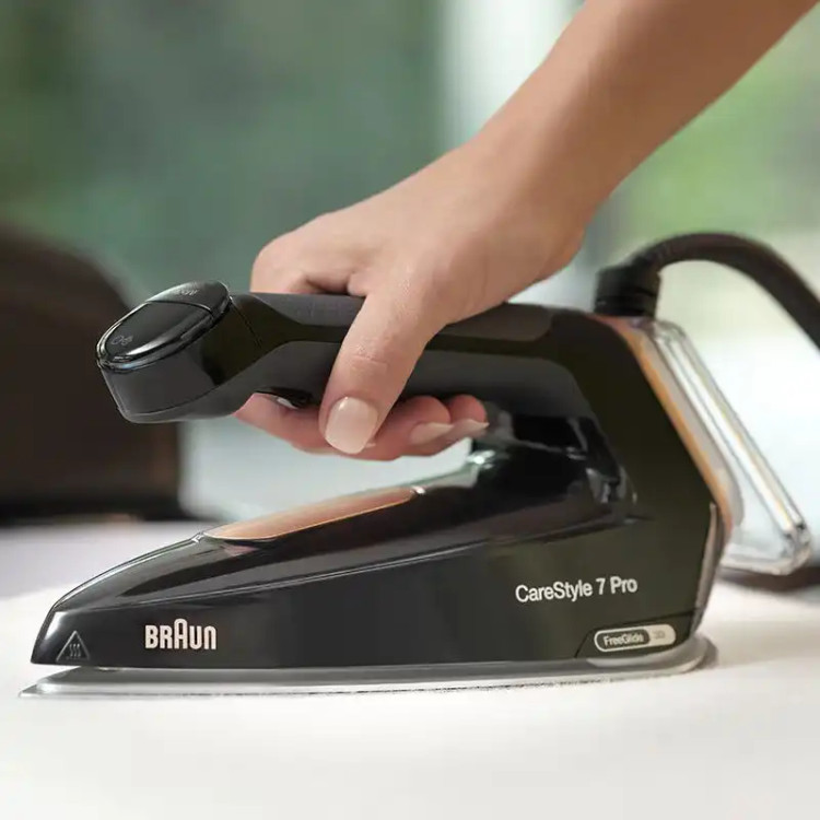 اتو بخار مخزن دار براون آلمان مدل Braun CareStyle 7 Pro IS7286 BK