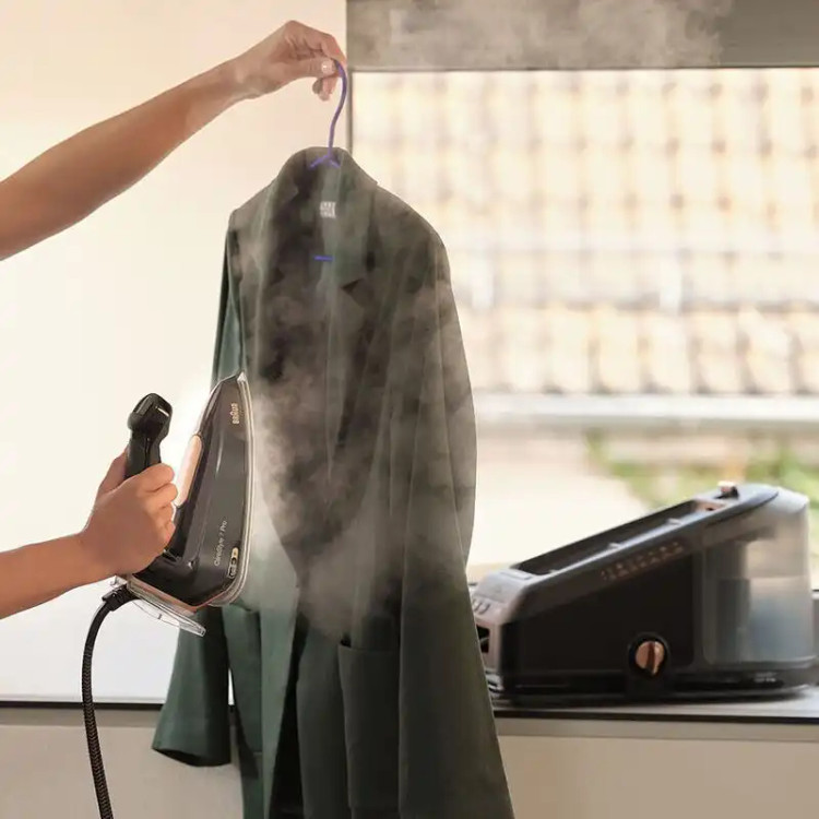 اتو بخار مخزن دار براون آلمان مدل Braun CareStyle 7 Pro IS7286 BK