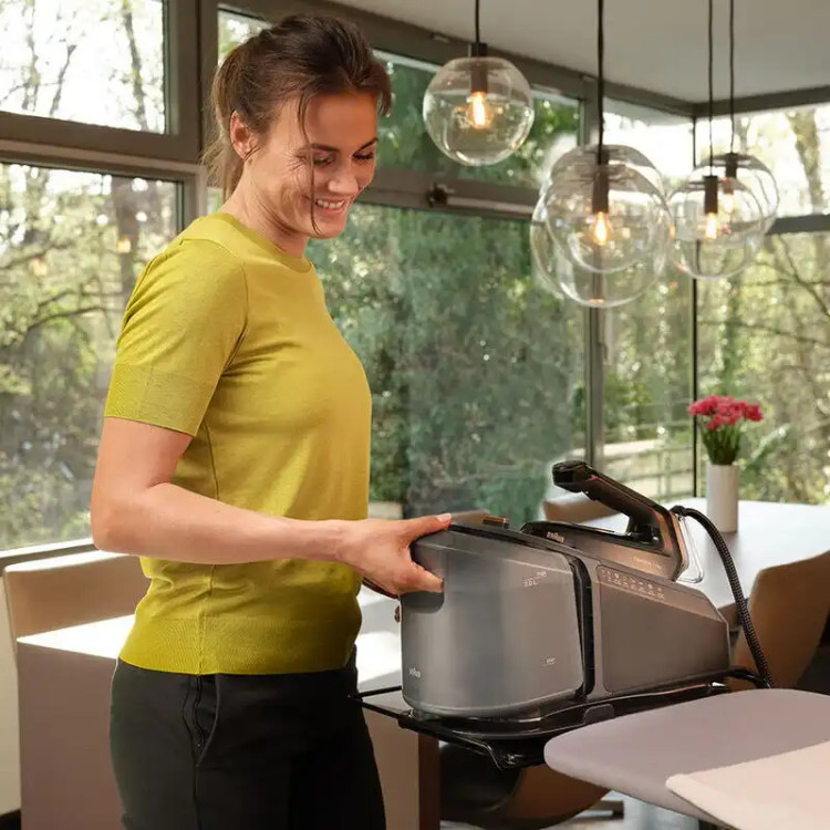 اتو بخار مخزن دار براون آلمان مدل Braun CareStyle 7 Pro IS7286 BK