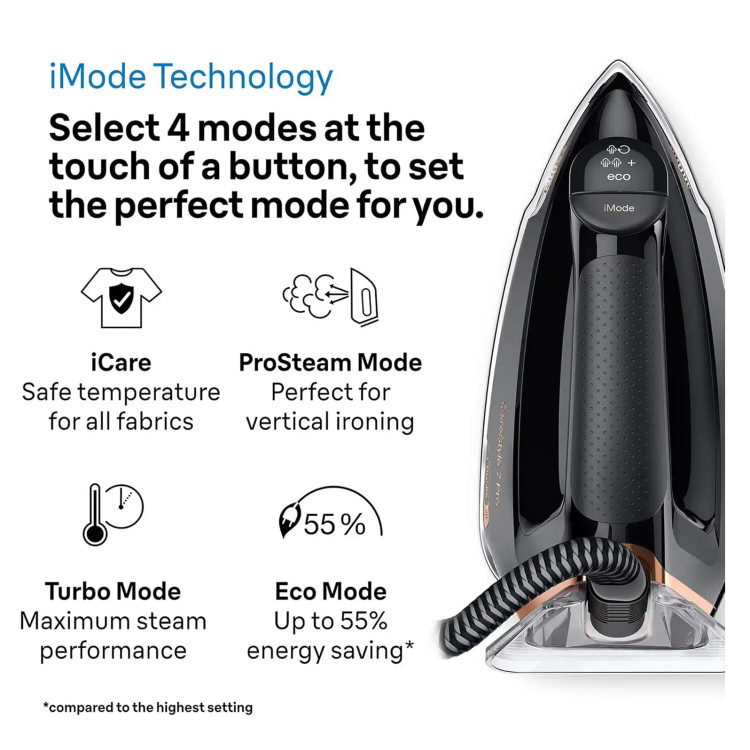 اتو بخار مخزن دار براون آلمان مدل Braun CareStyle 7 Pro IS7286 BK