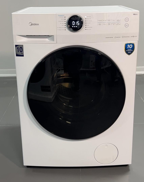 ماشین لباسشویی 10 کیلویی میدیا MF200W100WB/W