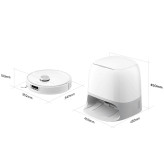 جارو رباتیک روبوراک مدل Roborock Qrevo Curv