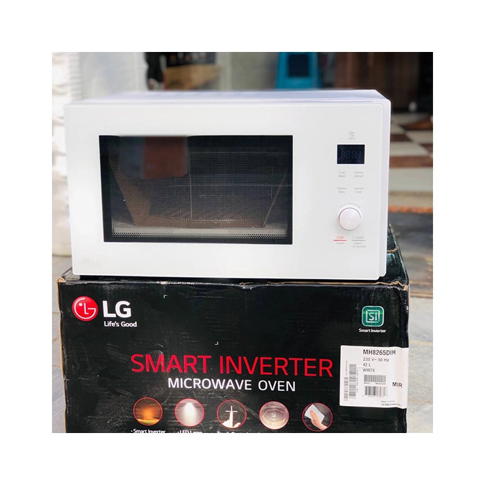 مایکروویو ال جی مدل MH8265DIH رنگ سفید