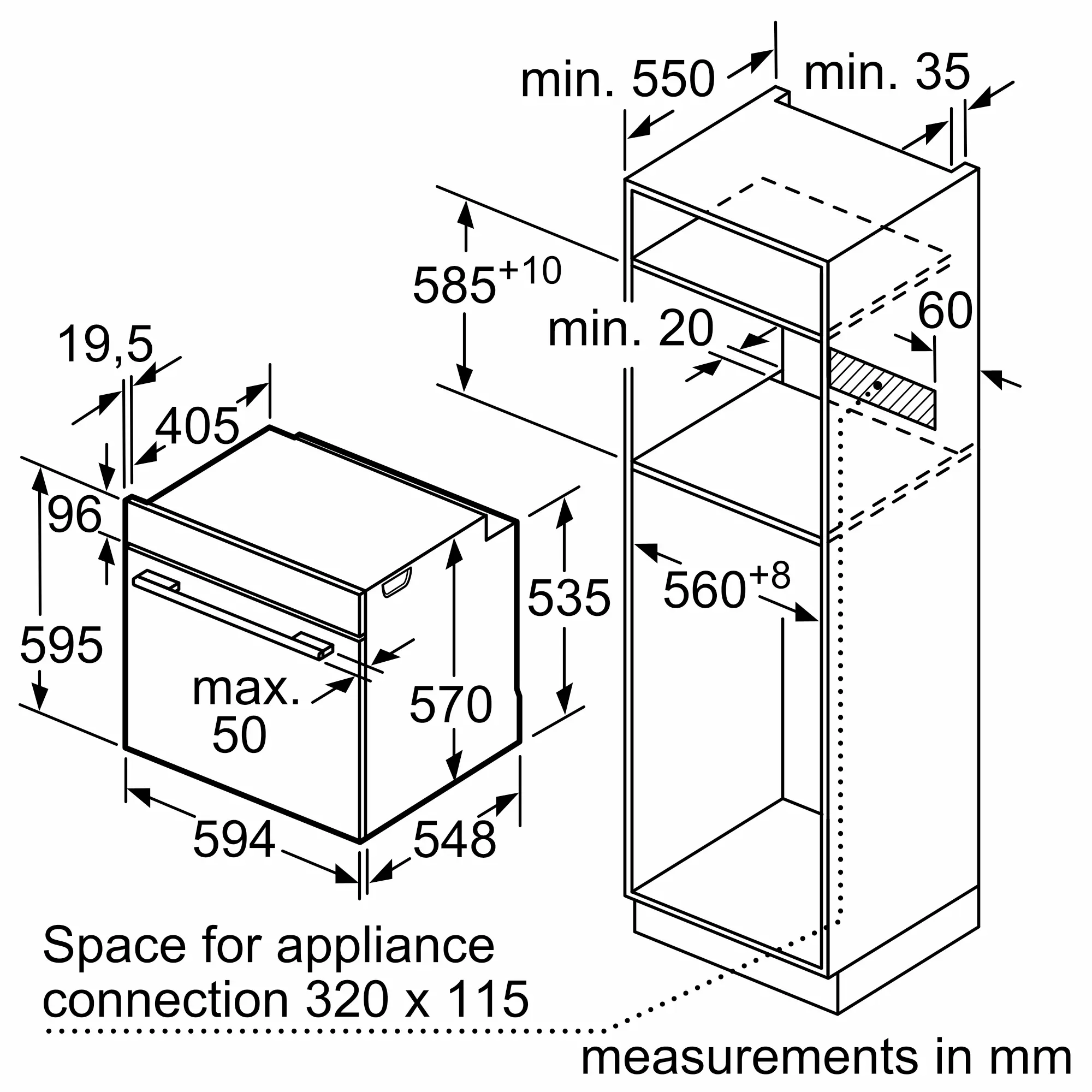 فر برقی توکار بوش مدل HJA737BA0