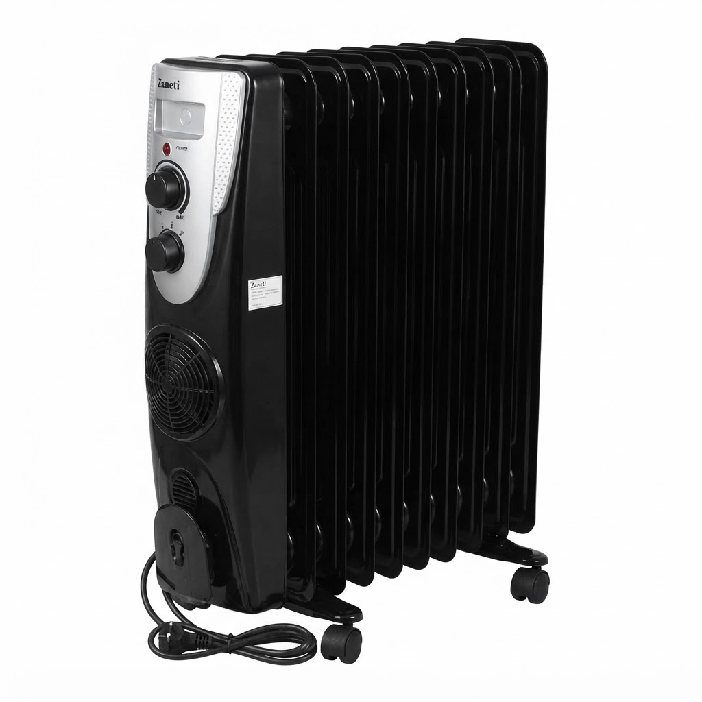 شوفاژ برقی 11 پره زانتی مدل ZMOF 11 BH3F