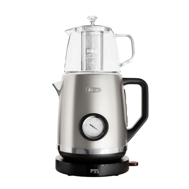 چای ساز فلر مدل TS290 رنگ سیلور