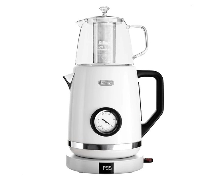 چای ساز فلر مدل TS290 رنگ سیلور