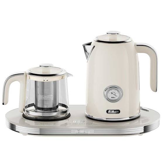 چای ساز فلر مدل TS 490 رنگ کرم